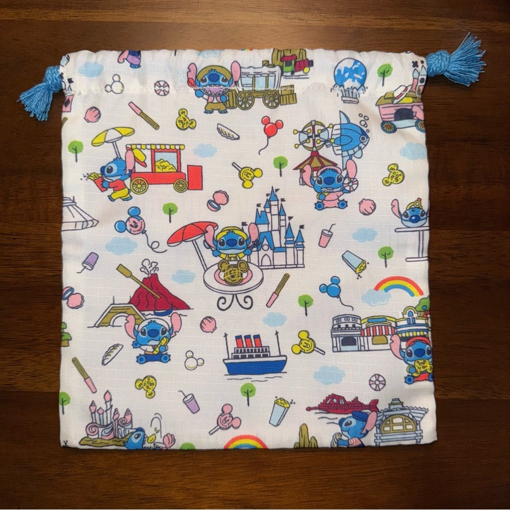 NWOT Tokyo Disney Drawstring Pouch